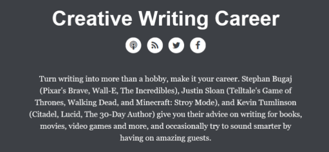 Creative Writing Careers Podcast 2
