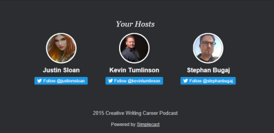Creative Writing Careers Podcast 3
